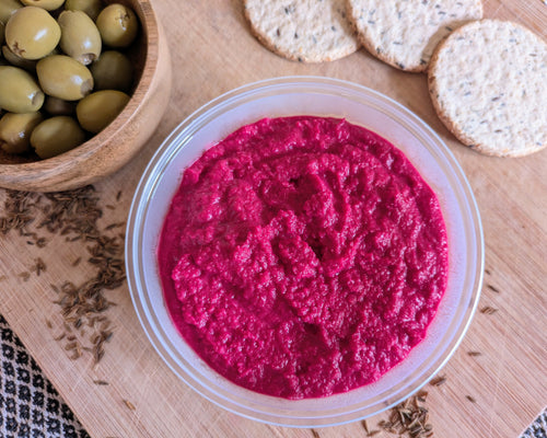 Beetroot & Cumin Houmous